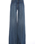 O2 Denim Wide Leg Denim Jeans