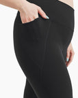 Mono B Curvy Tapered Band Essential High Waist Leggings