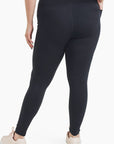 Mono B Curvy Tapered Band Essential High Waist Leggings