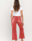 VERVET by Flying Monkey 90s Vintage Crop Flare Jeans