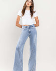 Sz 30 VERVET by Flying Monkey Ultra High Rise Wide Leg Jeans