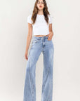 Sz 30 VERVET by Flying Monkey Ultra High Rise Wide Leg Jeans