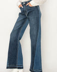 Artemis Vintage | Juliana 90 Wide High Rise Relaxed Wide Leg Jeans - My Pampered Life Seattle