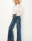 Artemis Vintage | Juliana 90 Wide High Rise Relaxed Wide Leg Jeans - My Pampered Life Seattle