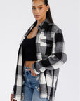 Boyfriend Oversized Soft Flannel Shacket