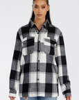 Boyfriend Oversized Soft Flannel Shacket