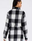 Boyfriend Buffalo Plaid Oversized Soft Flannel Shacket