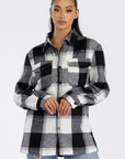 Boyfriend Buffalo Plaid Oversized Soft Flannel Shacket