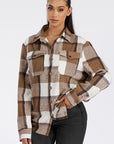 Boyfriend Buffalo Plaid Oversized Soft Flannel Shacket