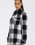 Boyfriend Oversized Soft Flannel Shacket