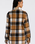 Boyfriend Oversized Soft Flannel Shacket