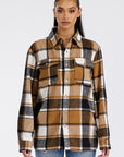 Boyfriend Oversized Soft Flannel Shacket