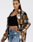 Boyfriend Oversized Soft Flannel Shacket