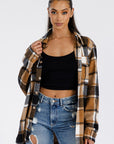 Boyfriend Oversized Soft Flannel Shacket