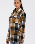 Boyfriend Oversized Soft Flannel Shacket