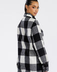 Plaid Boyfriend Oversized Soft Flannel Shacket