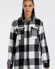 Plaid Boyfriend Oversized Soft Flannel Shacket