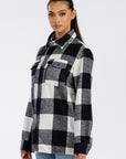 Plaid Boyfriend Oversized Soft Flannel Shacket