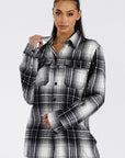 Boyfriend Oversized Soft Flannel Shacket