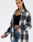 Boyfriend Oversized Soft Flannel Shacket