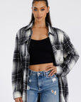 Boyfriend Oversized Soft Flannel Shacket