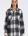 Boyfriend Oversized Soft Flannel Shacket