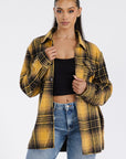 Boyfriend Oversized Soft Flannel Shacket