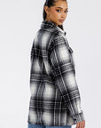 Boyfriend Oversized Soft Flannel Shacket