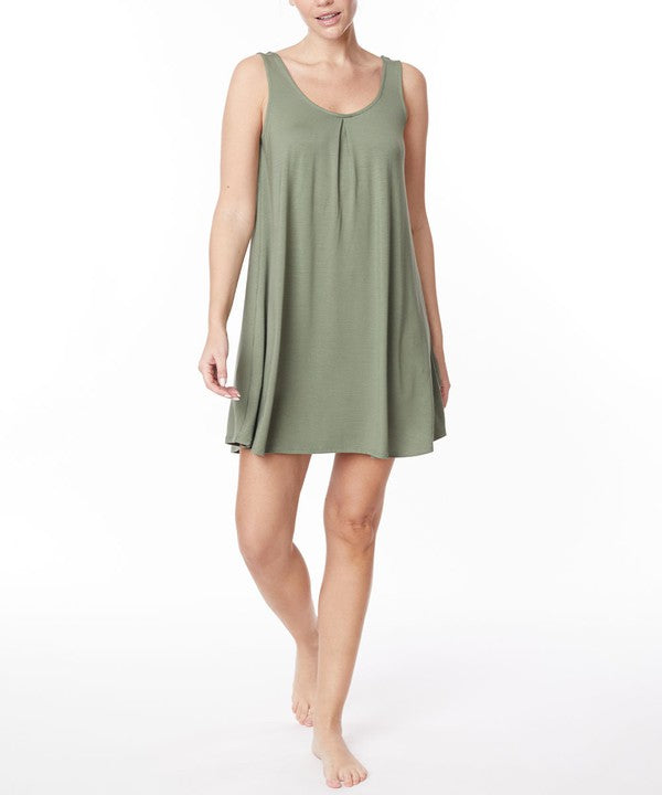 Fabina Bamboo Pajama Cami Dress