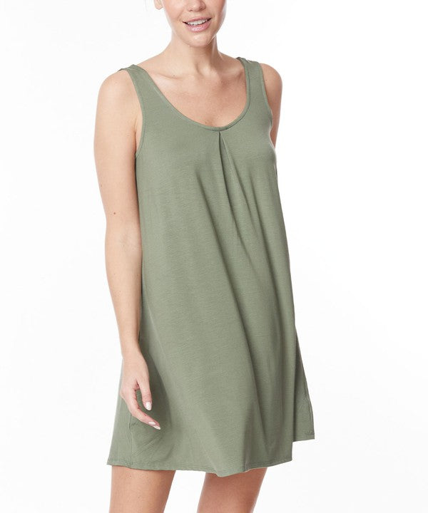 Fabina Bamboo Pajama Cami Dress