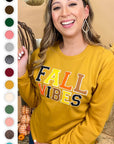 Soft Ideal Chenille Fall Vibes Graphic Sweatshirt