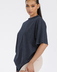 Womens Oversized Cotton Boyfriend Shirt