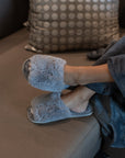 The Keira Solid Plush Slippers