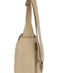 Buckle Pocket Sling Bag Backpack