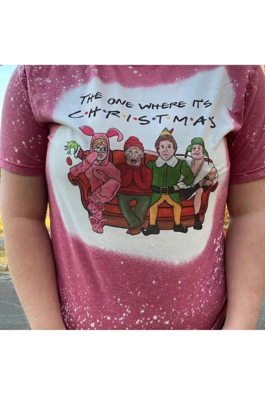 The One Where Its Christmas Plus Graphic Tee