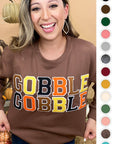 Soft Ideal Chenille Gobble Gobble Sweatshirt