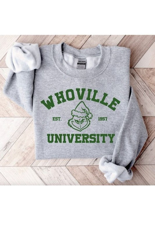 Whoville University Graphic Sweatshirt Plus
