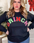 Soft Ideal Chenille Grinch Long Sleeve T-Shirt