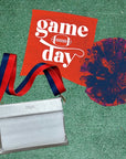 Thomas and Lee Co Clear Gameday Wristlet - Stadium Approved