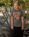 Mama Is The Toughest Faded Navy Tee