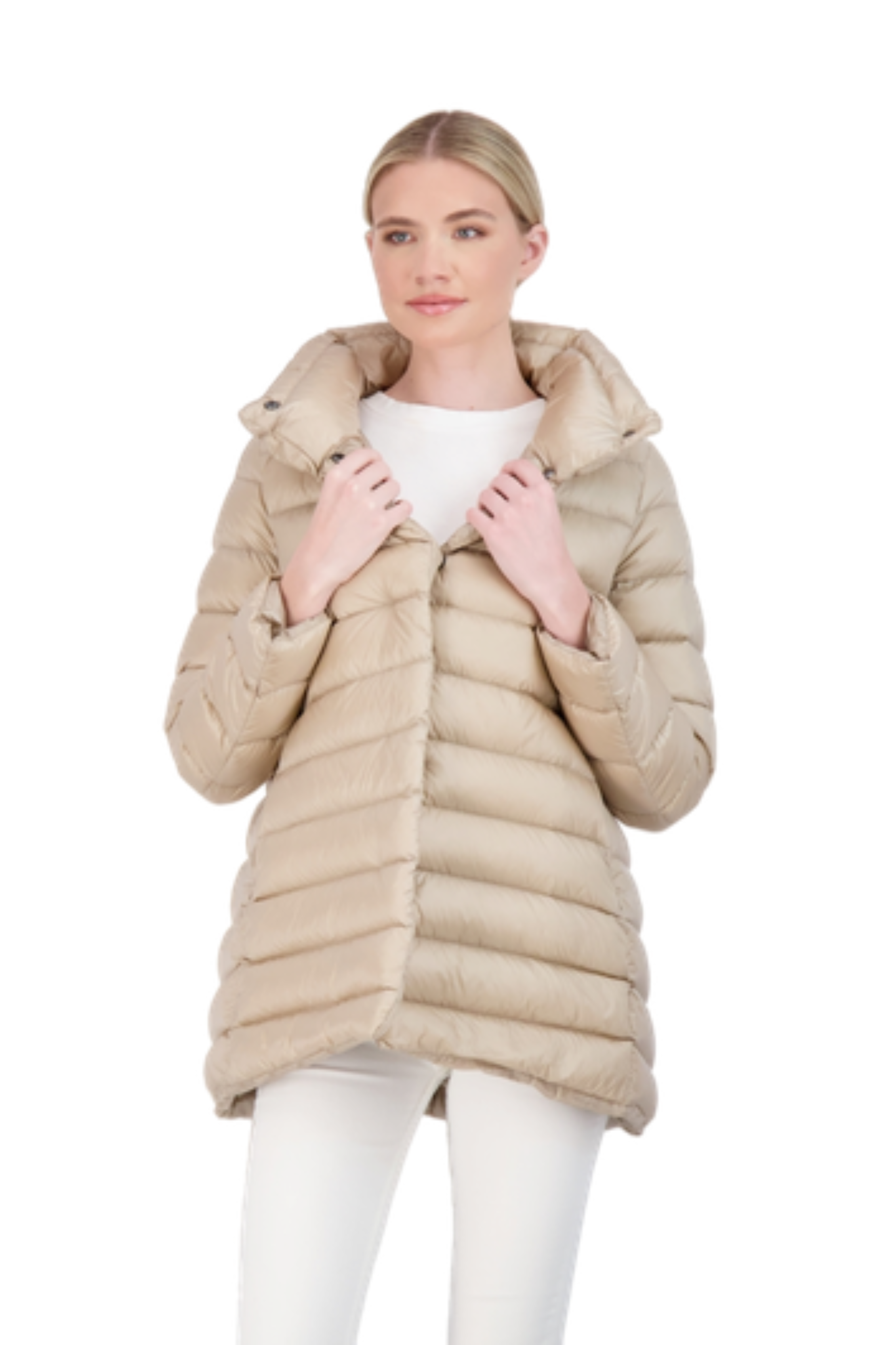 Cotes of London |The Chelsea A-frame Down Jacket