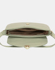 David Jones Metal Buckle Shoulder Bag