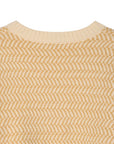 Lilou Herringbone Crew Neck Sweater - My Pampered Life Seattle