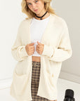 HYFVE True Story Open Front Cardigan Sweater - Online Only - My Pampered Life Seattle