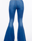 American Bazi High Waist Pull On Flare Jeans