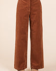 Mittoshop Corduroy Back Elastic Waist Pants