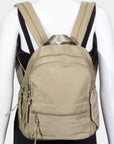 Fame Nylon Multi Pocket Backpack Bag