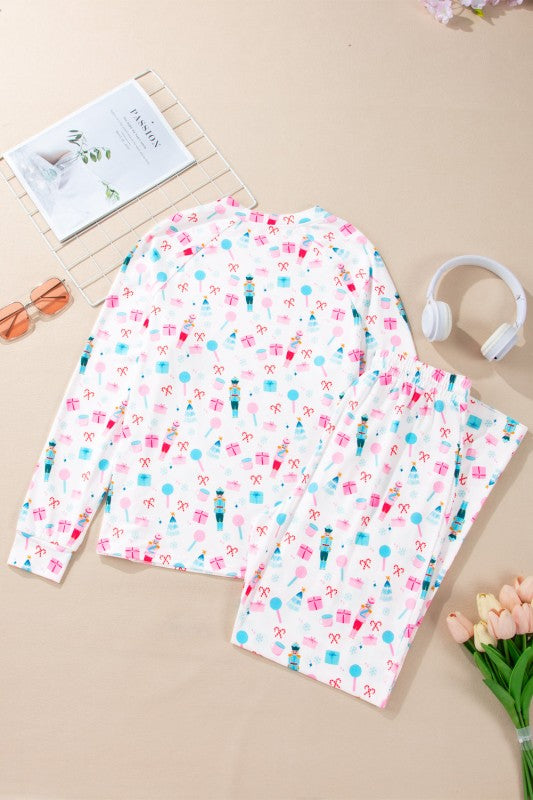 Christmas Nutcracker Top and Pants Set
