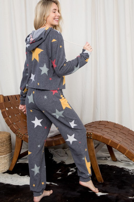 e Luna PLUS Cozy Jogging Set with Stars