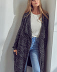 e Luna Chunky Sweater Knit Cardigan